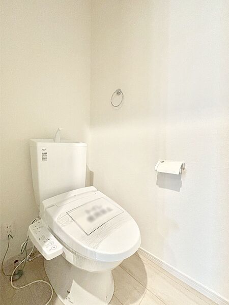 トイレは1階と2階それぞれに配置されていてとても便利です。