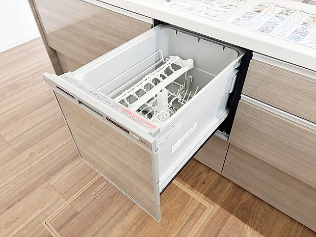 面倒なお片づけは食洗機にお任せ!家事の負担が減って、時間にも気持ちにもゆとりができます。