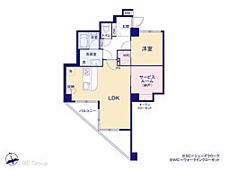 カーサ要町 1SLDKの間取図画像