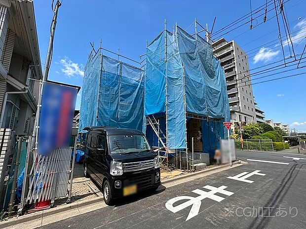駐車2台可能!急なお客様の駐車に。また、ご家族の自転車スペースとしても大活躍。