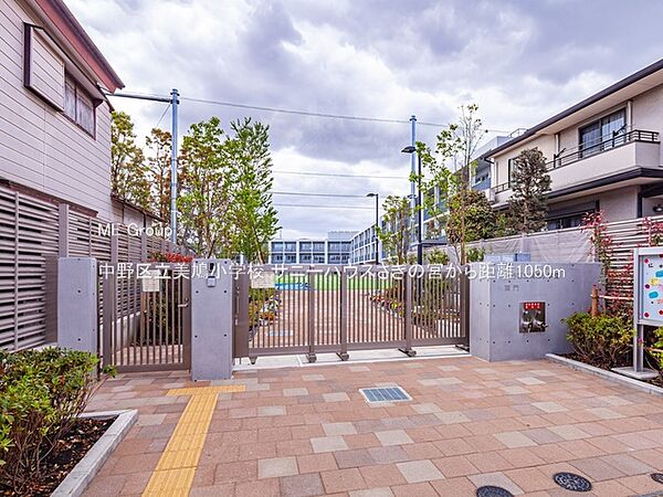 小学校 1050m 中野区立美鳩小学校