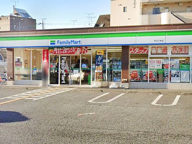 コンビニ 550m ファミリーマート 所沢久米東店