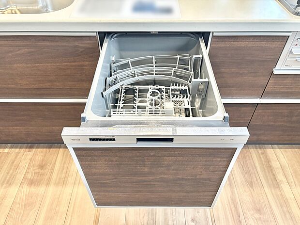 面倒なお片づけは食洗機にお任せ!家事の負担が減って、時間にも気持ちにもゆとりができます。