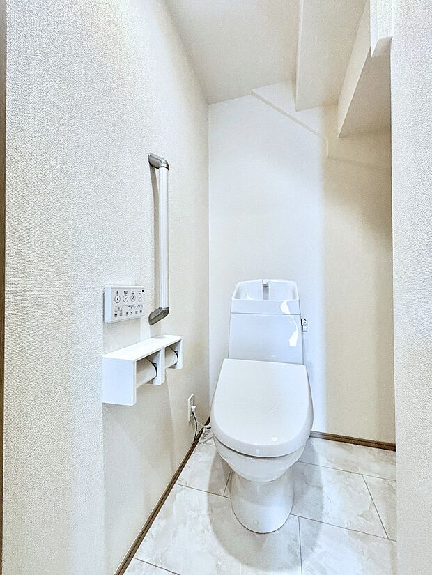 トイレは1階と2階それぞれに配置されていてとても便利です。