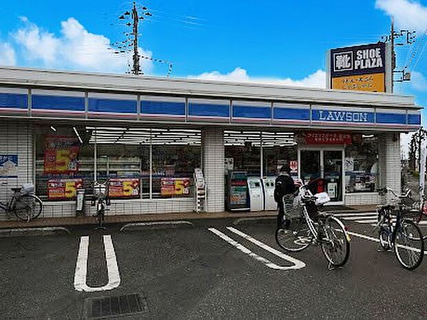 コンビニ 600m ローソン志木柏町店