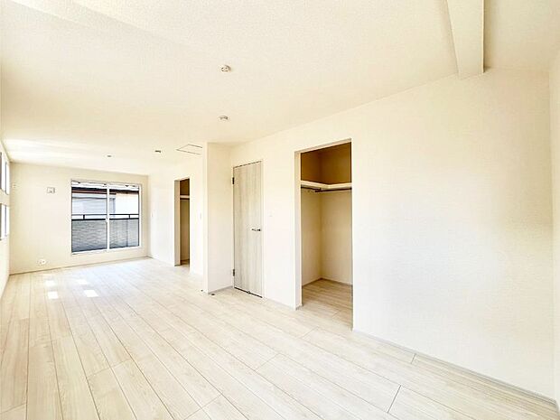将来は2部屋にすることもできますね。お年頃になったら夢の個室にチェンジ!