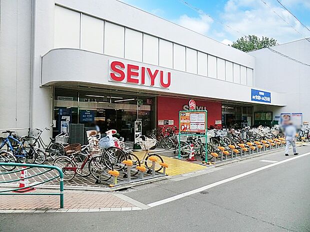 スーパー 700m 西友下井草店