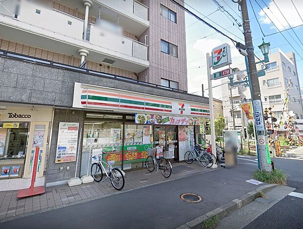 コンビニ 400m セブン-イレブン 世田谷松原駅前店