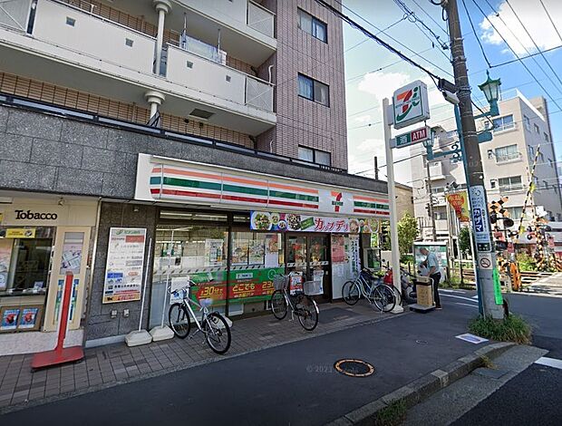 コンビニ 400m セブン-イレブン 世田谷松原駅前店