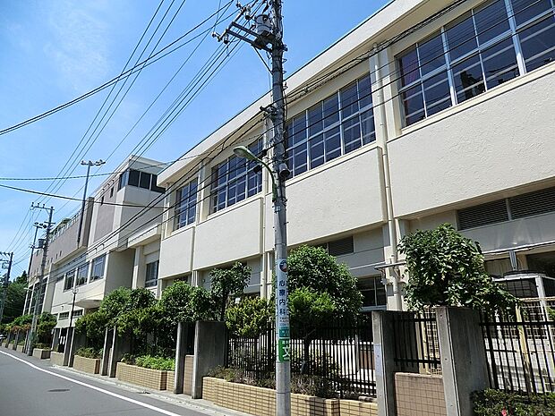 中学校 1100m 世田谷区立松沢中学校