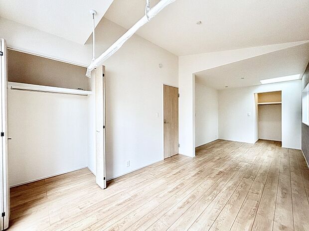 将来は2部屋にすることもできますね。お年頃になったら夢の個室にチェンジ!