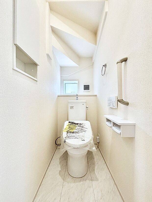 ウォシュレット付きトイレが1階と2階それぞれに配置されていてとても便利です。