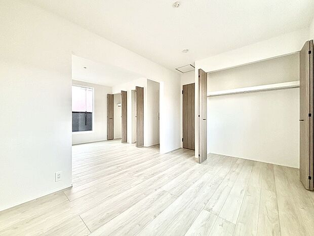 将来は2部屋にすることもできますね。お年頃になったら夢の個室にチェンジ!