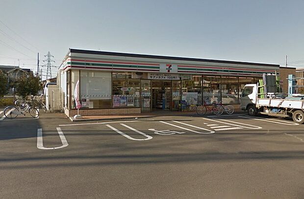 コンビニ 170m セブン-イレブン 東村山恩多町5丁目店