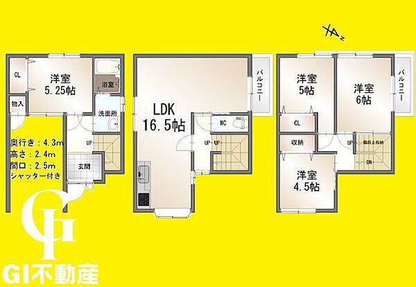 間取り：326000266078