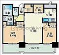 RJRプレシア博多駅前13階15.4万円
