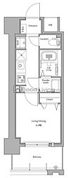 ネストピア博多グランドステージ3 1Kの間取図画像
