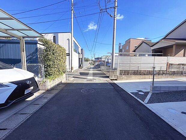 前面道路含む現地写真