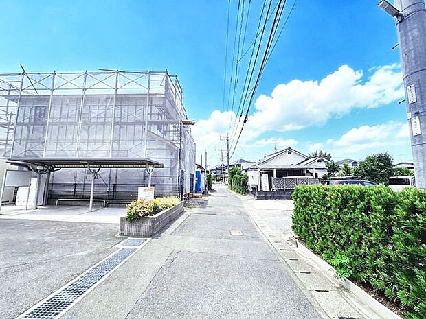 前面道路含む現地写真