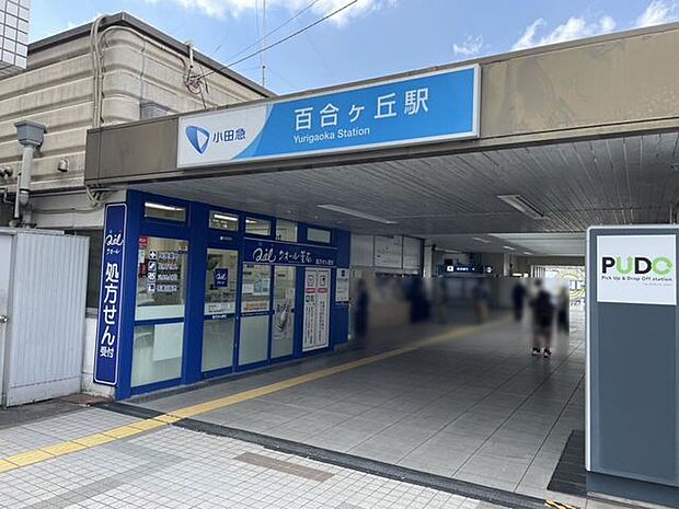 百合ヶ丘駅 1100m