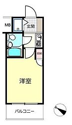 間取図画像 1K