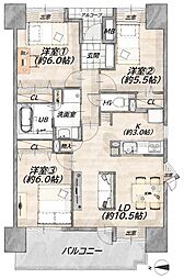間取図画像 3LDK