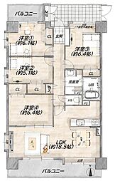間取図画像 4LDK