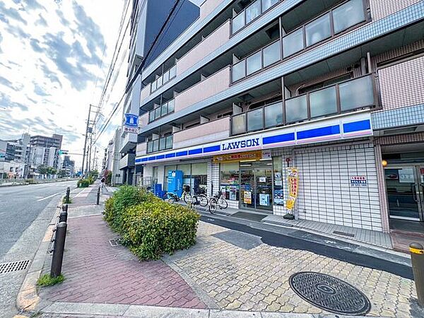 ローソン　上新庄三丁目店 490m