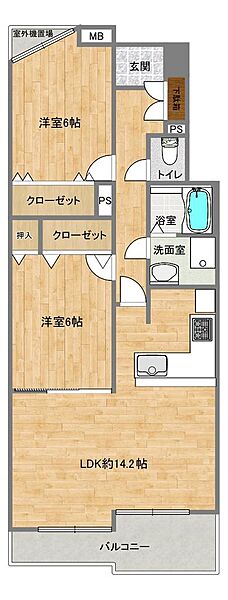 間取り：328000661743