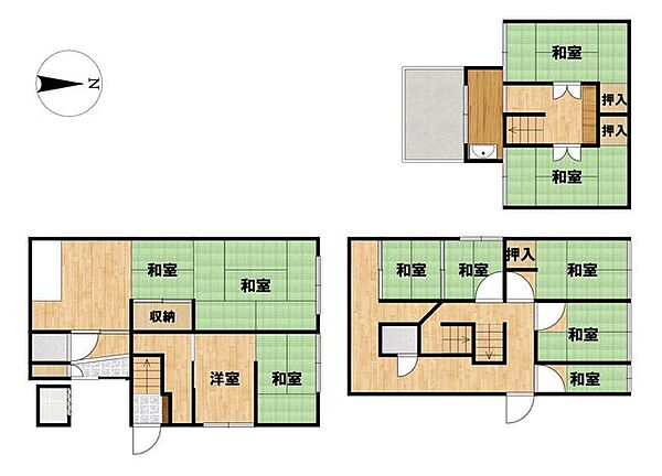 間取り：327001543996