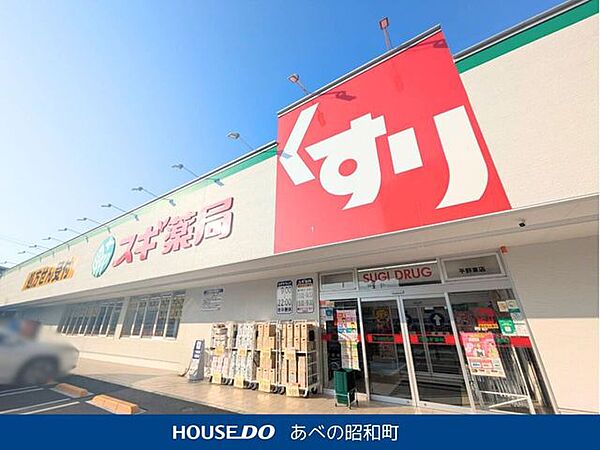 スギ薬局 平野東店 210m