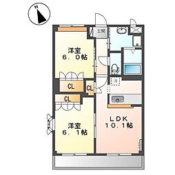 バス 新涯一丁目下車 徒歩4分 3階/-