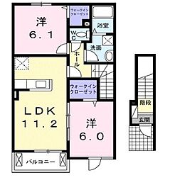 JR福塩線 高木駅 徒歩11分 2階/-