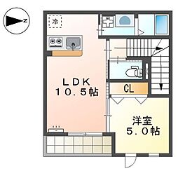 ハピネスローズ 2階/-