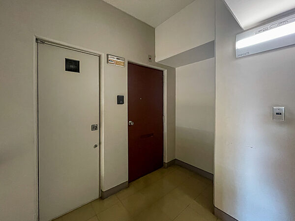 落ち着いたカラーリングで上質感のある玄関ドアと共用廊下！管理が行き届いた綺麗な環境が保たれており、毎日の外出や帰宅時も気持ちよく出入りしていただけます