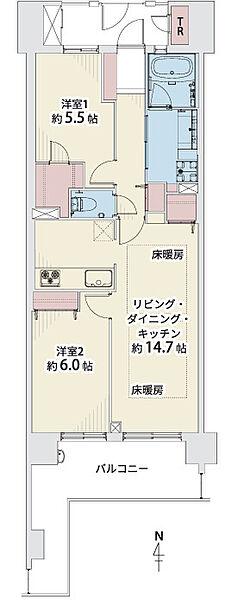間取り：326000272844