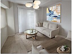 セザール月島 3LDKのリビング/ダイニング