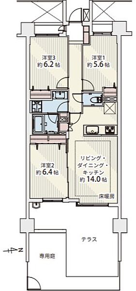 間取り：313004544386