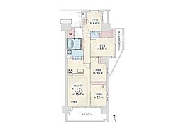 プラウド東陽町ガーデンズ 4LDKの間取図画像