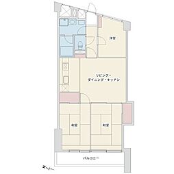 ハイホーム田園調布 3LDKの間取図画像