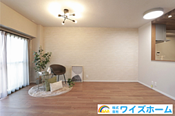 リフォーム済　三国ハイツ・502号室 ‐ 3DKのリビング/ダイニング