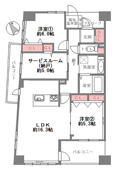 間取り：327002975589
