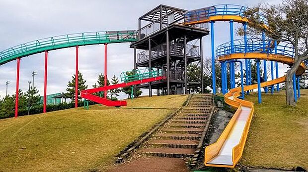 七塚中央公園 1020m