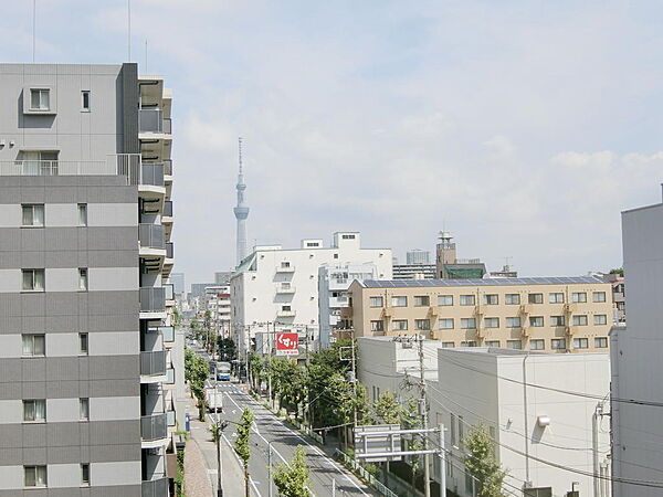 住戸からの眺望写真（スカイツリー）