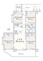 間取図画像 4LDK