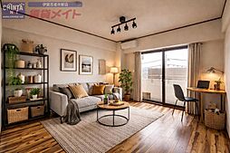 ＧＥＮＴＩＬＥ　ＩＧＡ　ＵＥＮＯ 5階1Kのリビング/ダイニング