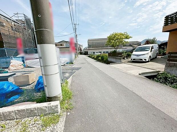 前面道路含む現地写真