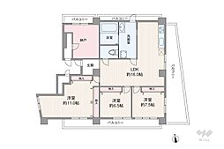 間取図画像 5LDK