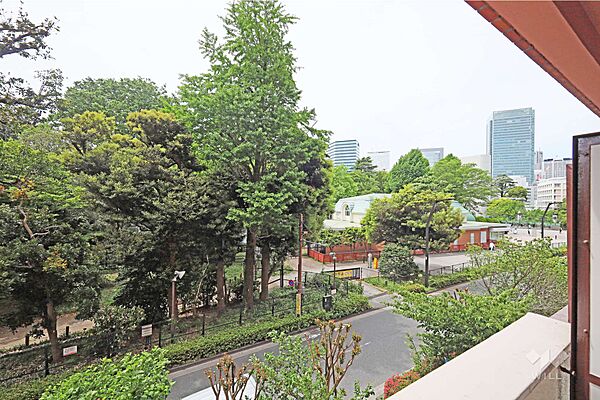 バルコニーからの眺め（南方向）［2026年4月28日撮影］