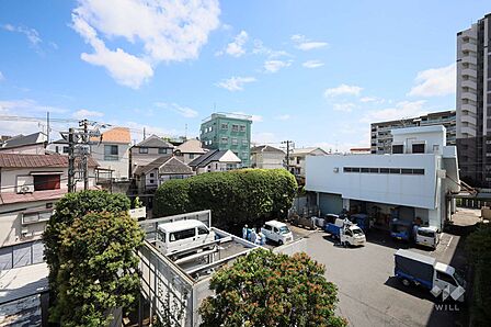 バルコニーからの眺め（南方向）［2026年8月12日撮影］